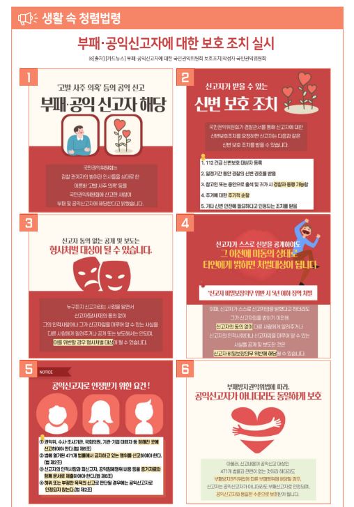 생활 속 청렴법령-부패공익신고자에 대한 보조 조치 실시.JPG
