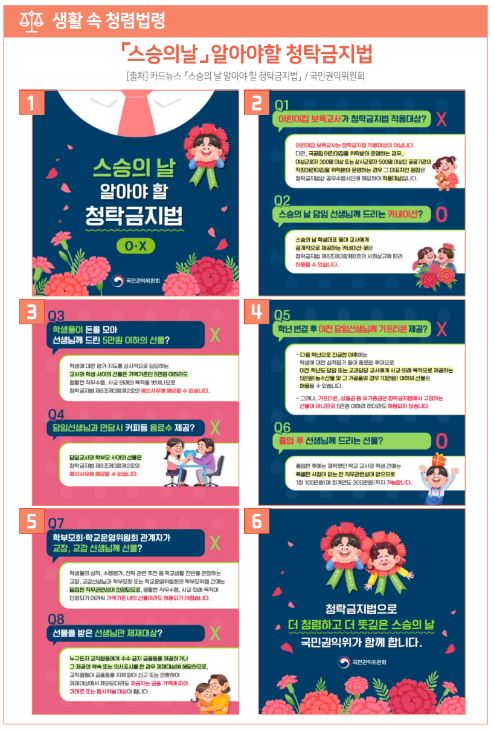 생활 속 청렴법령-스승의 날 알아야할 청탁금지법.JPG